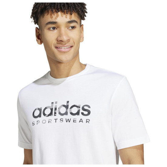 Adidas Ανδρική κοντομάνικη μπλούζα Camo Linear Graphic Tee Adidas Ανδρική κοντομάνικη μπλούζα Camo Linear Graphic Tee